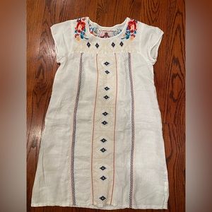 Johnny Was embroidered beach dress
